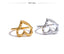 Anillo Corazón Hueco Ajustable Aurora Joyería