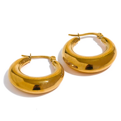 Pendientes Geométricos Circulares Aurora Joyería