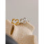Anillo Corazón Hueco Ajustable Aurora Joyería