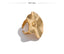 Yhpup Anel de dedo grande e elegante de aço inoxidável, personalidade ajustável, moderno, banhado a ouro 18k, joias da moda para mulheres